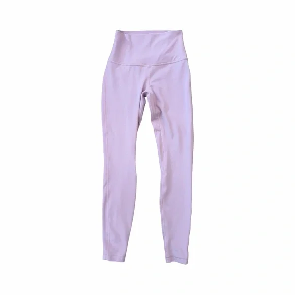 Lululemon Align Pink Peony Leggings Size 4 28” Length - Picture 3 of 8